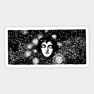 Cosmic Woman Sticker